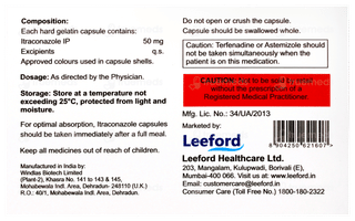 Itrostred Sb 50 Capsule 10