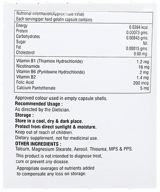 B Complex Capsule 15