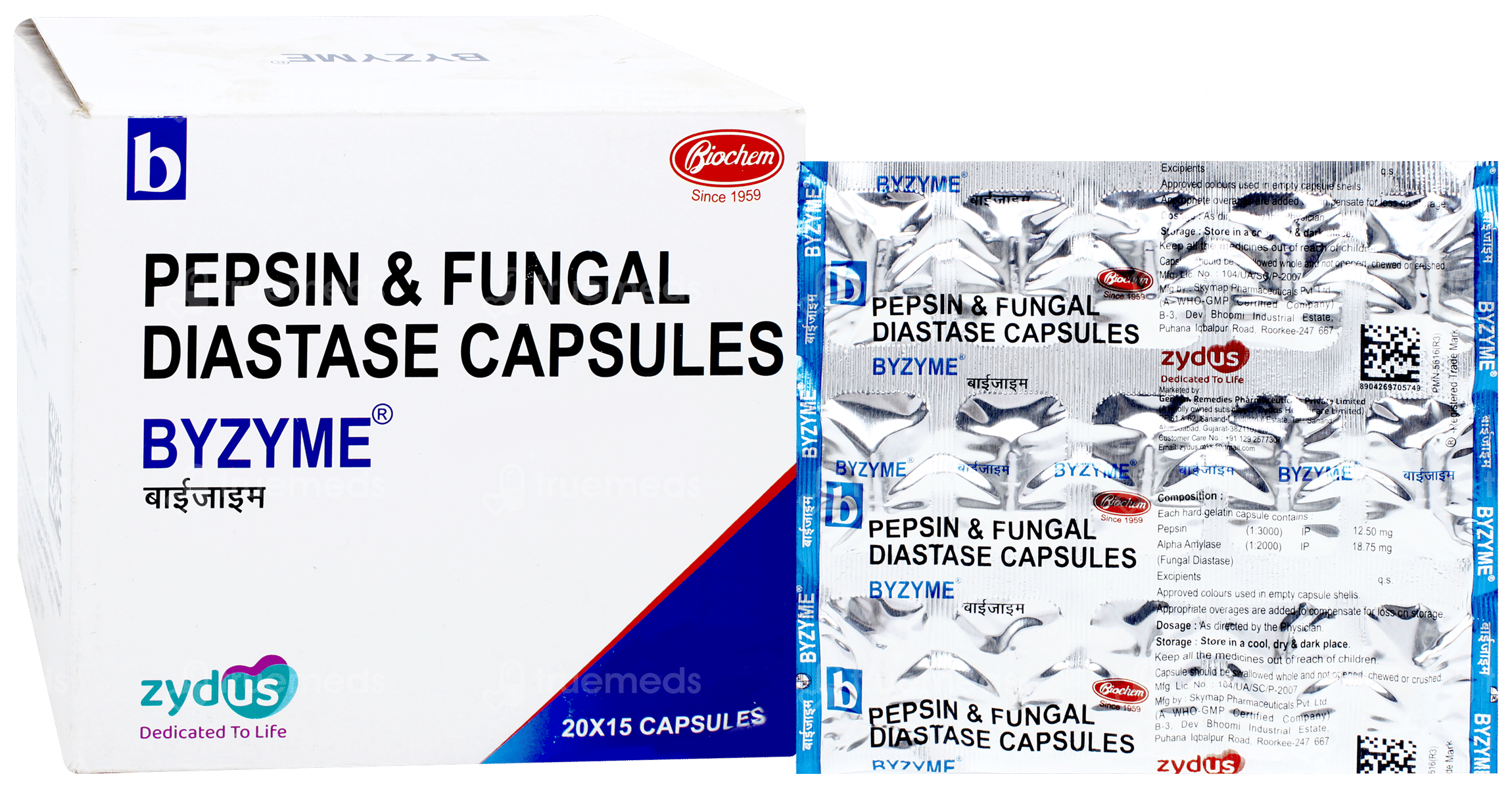 Byzyme | Order Byzyme Capsule Online at Truemeds