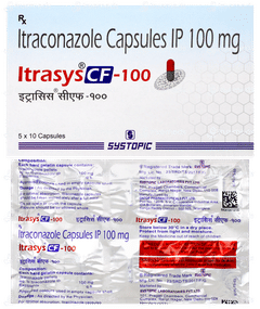 Itrasys Cf 100 Capsule 10
