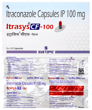 Itrasys Cf 100 Capsule 10