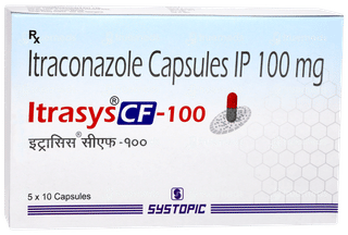 Itrasys Cf 100 Capsule 10