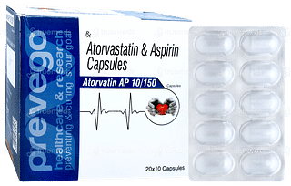 Atorvatin Ap 10/150 Capsule 10