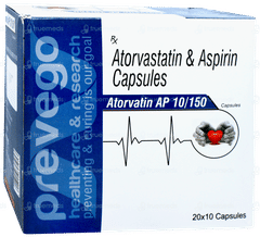 Atorvatin Ap 10/150 Capsule 10 Atorvatin Ap 10/150 Capsule 10