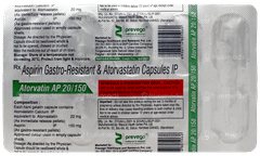 Atorvatin Ap 20/150 Capsule 10 Atorvatin Ap 20/150 Capsule 10