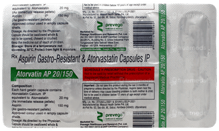 Atorvatin Ap 20/150 Capsule 10