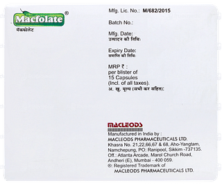 Macfolate Capsule 15