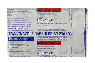 Itralent 200 MG Capsule 10