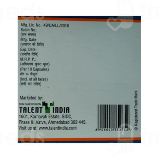 Itralent 200 Capsule 10