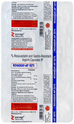 Rovasday Ap 10/75 Capsule 10 Rovasday Ap 10/75 Capsule 10