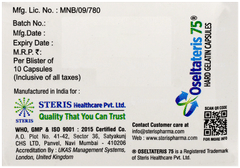 Oseltateris 75 Capsule 10 Oseltateris 75 Capsule 10