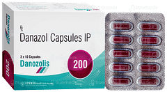 Danozolis 200 Capsule 10