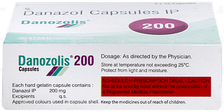 Danozolis 200 Capsule 10