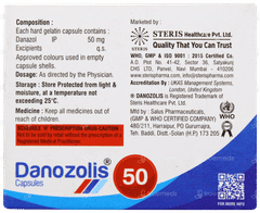 Danozolis 50 Capsule 10