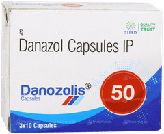 Danozolis 50 Capsule 10