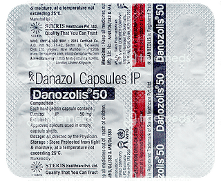 Danozolis 50 MG Capsule 10