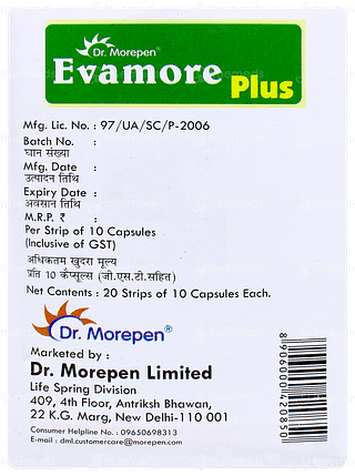 Evamore Plus Capsule 10