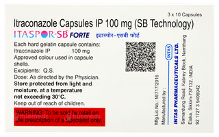 Itaspor Sb Forte Capsule 10