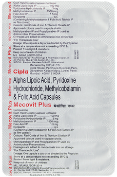 Mecovit Plus Capsule 10 Mecovit Plus Capsule 10