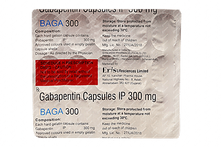 Baga 300 MG Capsule 15