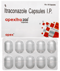 Apexitra 200 Capsule 10