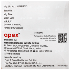 Apexitra 200 Capsule 10