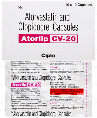 Atorlip Cv 20 Capsule 10