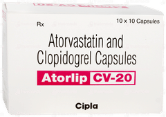 Atorlip Cv 20 Capsule 10 Atorlip Cv 20 Capsule 10