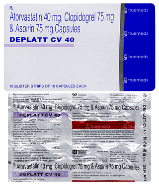 Deplatt Cv 40 Capsule 10