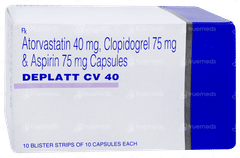 Deplatt Cv 40 Capsule 10 Deplatt Cv 40 Capsule 10