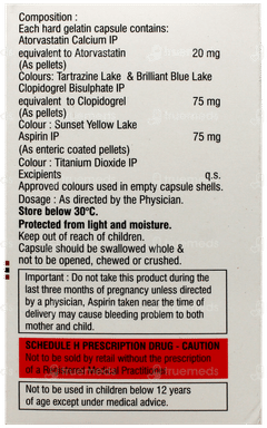 Atorec Gold 20 Capsule 10