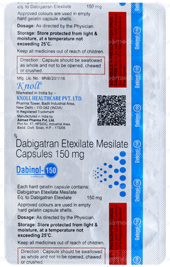 Dabinol 150 Capsule 10
