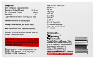 Dabitor 150 Capsule 10