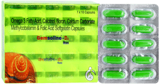 Gemsoline D3 Max Capsule 10