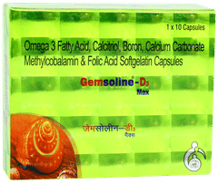Gemsoline D3 Max Capsule 10 Gemsoline D3 Max Capsule 10