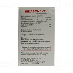 Ridabone Ct Softgel Capsule 10