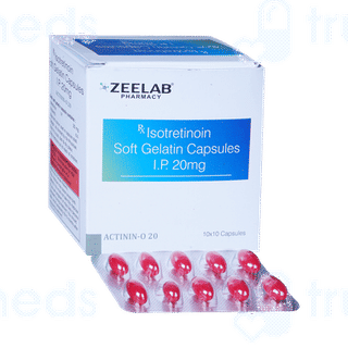 Actinin O 20 Mg Soft Gelatin Capsule 10