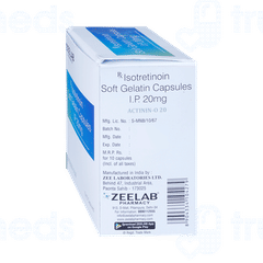 Actinin O 20 Mg Soft Gelatin Capsule 10
