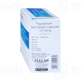 Actinin O 20 Mg Soft Gelatin Capsule 10