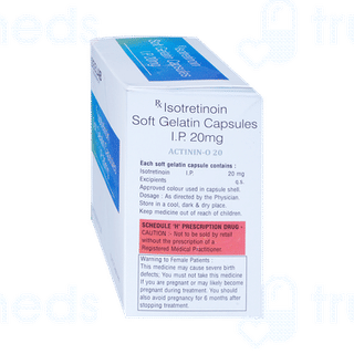 Actinin O 20 Mg Soft Gelatin Capsule 10