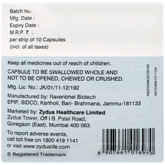 Mycoclear 200 Capsule 10