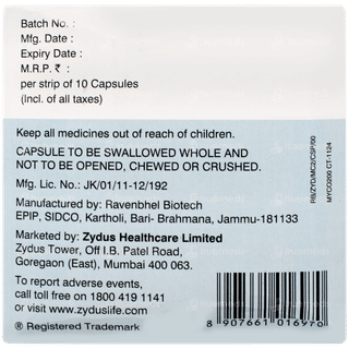 Mycoclear 200 Capsule 10