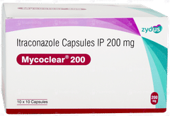 Mycoclear 200 Capsule 10