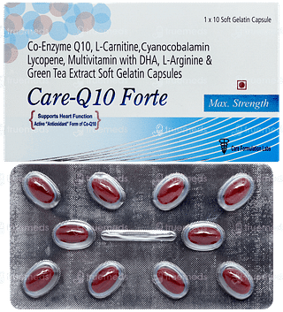 Care Q 10 Forte Capsule 10