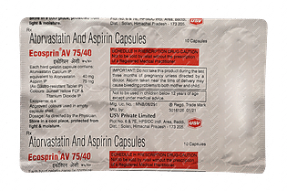 Ecosprin Av 75/40 Capsule 10