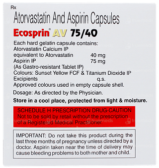 Ecosprin Av 75/40 Capsule 10