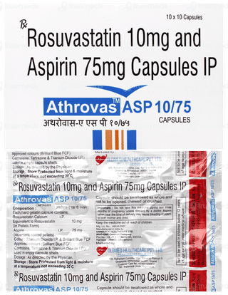 Athrovas Asp 10/75mg Capsule 10