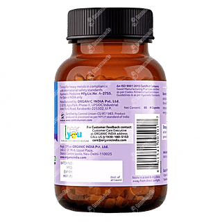 Organic India Brahmi Capsule 60