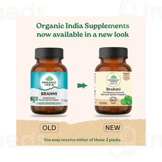 Organic India Brahmi Capsule 60