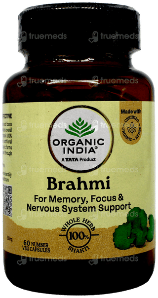 Organic India Brahmi Capsule 60